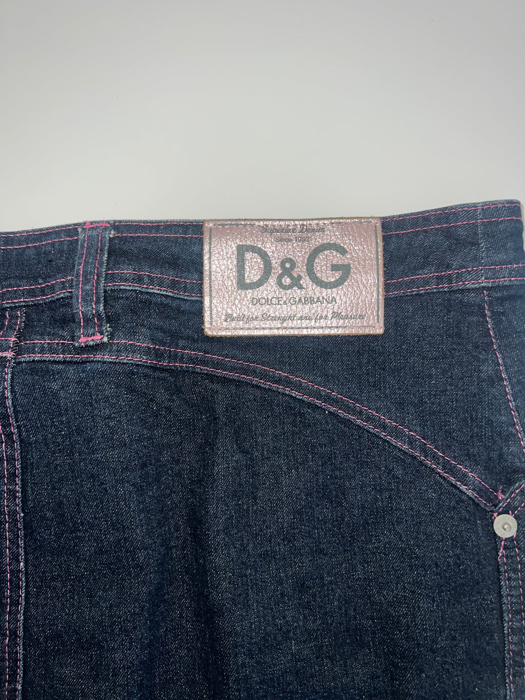 D&G denim skirt