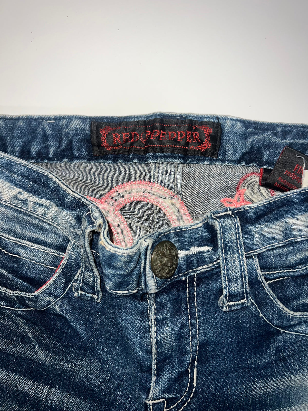 Red pepper Jeans