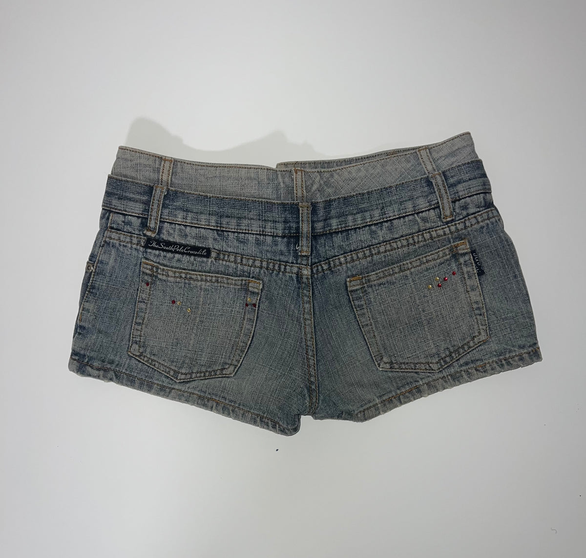 The South Pole Crocodile denim shorts
