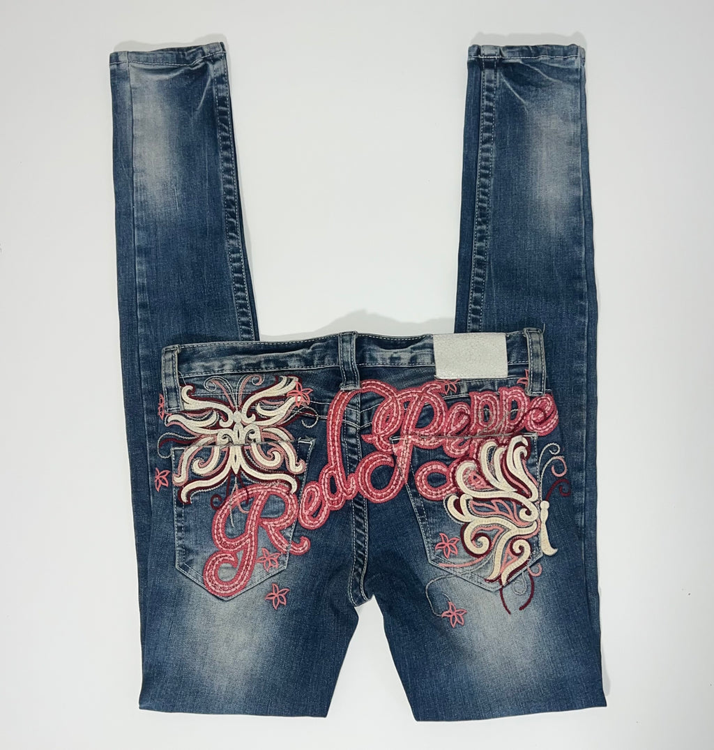 Red pepper Jeans
