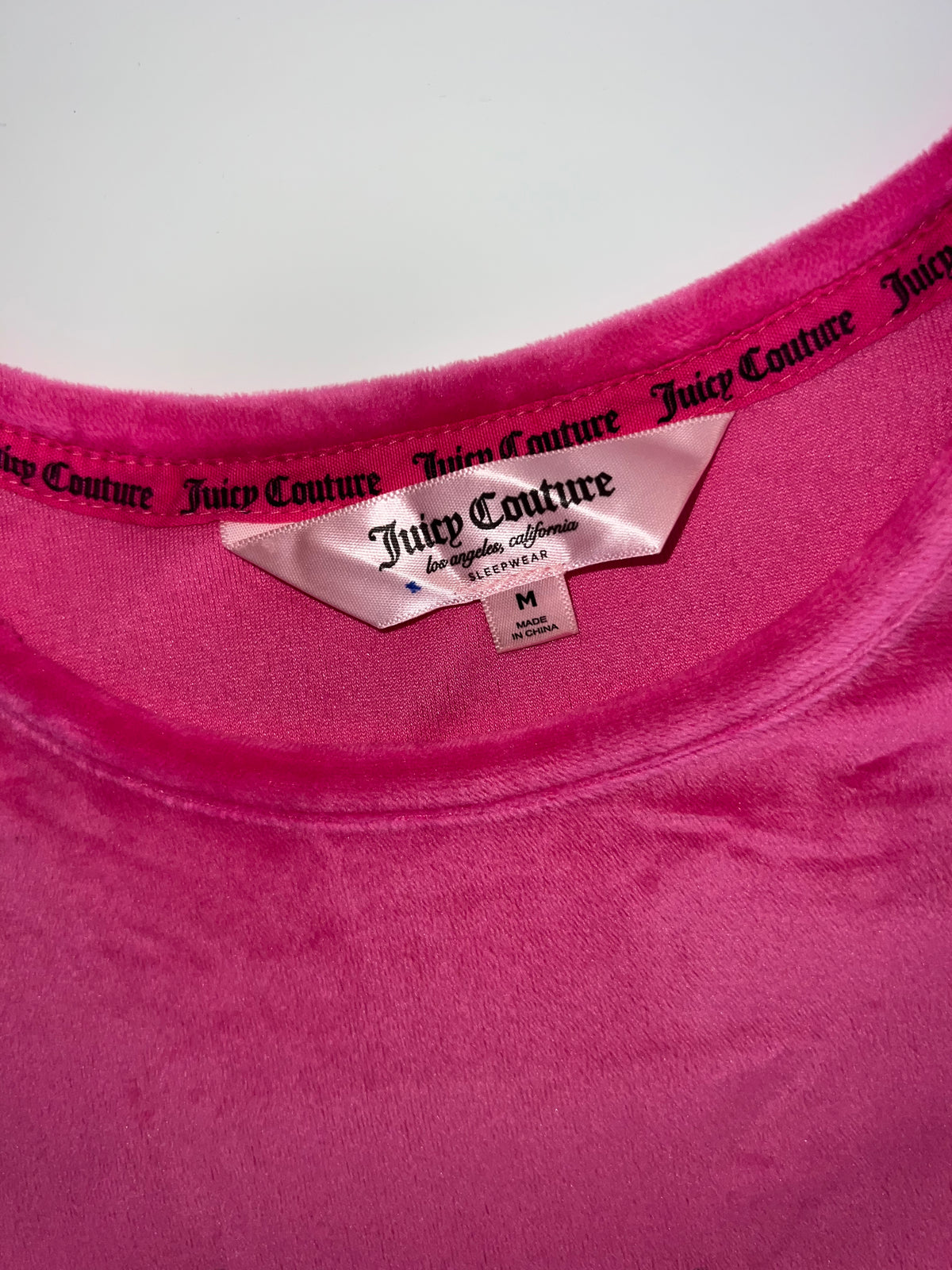 Vintage Juicy Couture velvet top
