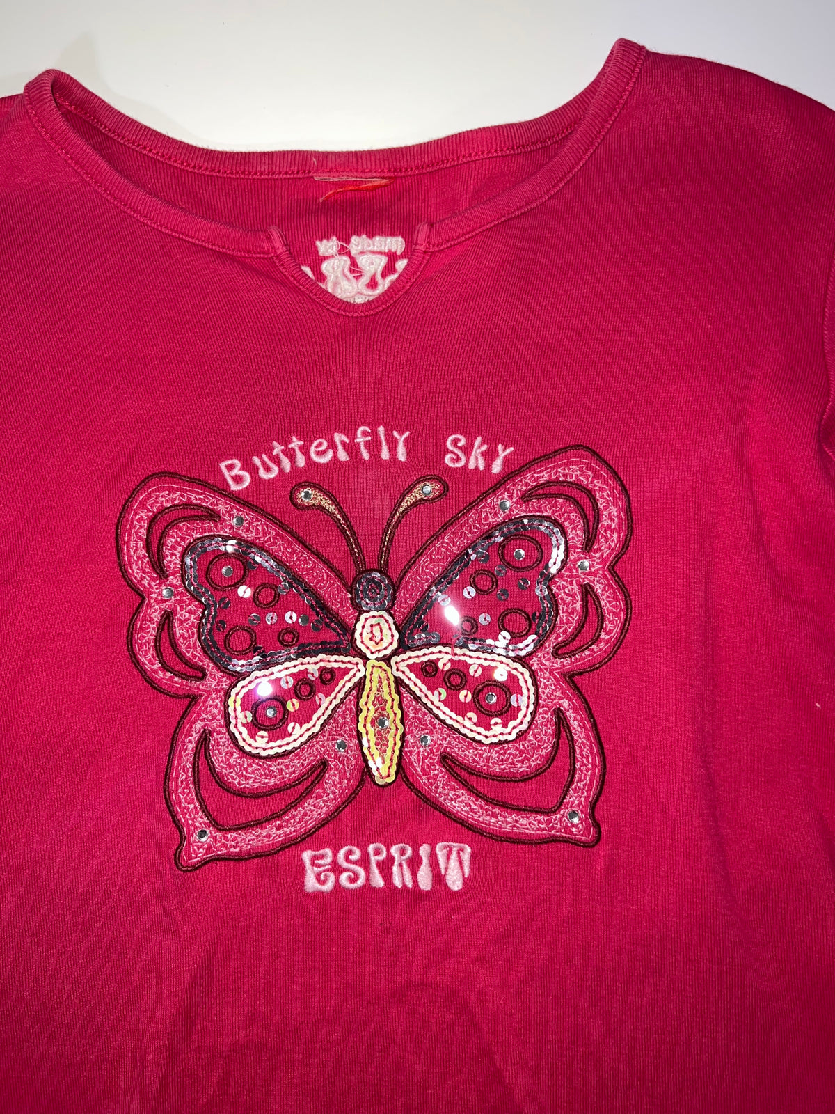 Butterfly sky long sleeve top